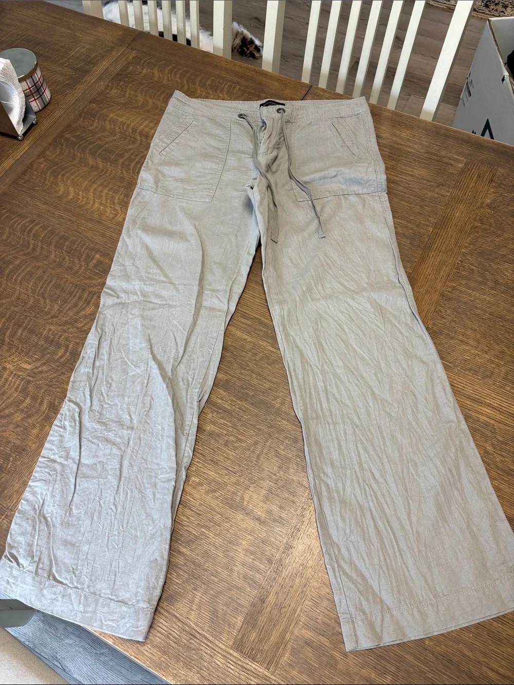 Light Greige woMen’s Drawstring Casual Pants